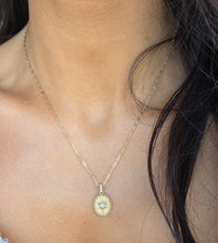 Load image into Gallery viewer, North Star Diamond Necklace - 14K Yellow Gold