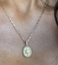 Load image into Gallery viewer, North Star Diamond Necklace - 14K Yellow Gold