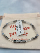 Load image into Gallery viewer, "Mazel" Little Words Project Bracelet