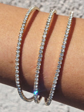 Load image into Gallery viewer, Triple Flex Bangle Bracelet with Rhinestones