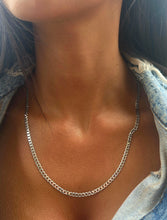 Load image into Gallery viewer, 22" 4.4mm Cuban Chain - Rhodium Plated Sterling Silver