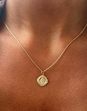 Load image into Gallery viewer, 12 mm Miraculous Medal - 14K Yellow Gold
