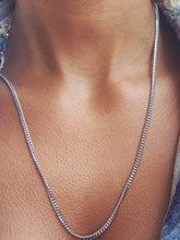 Load image into Gallery viewer, 2.8mm Miami Cuban Chain - Rhodium Plated Sterling Silver