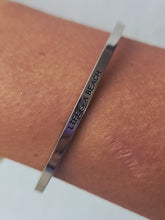 Load image into Gallery viewer, Life's a Beach - Stainless Steel Bangle