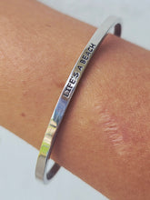 Load image into Gallery viewer, Life's a Beach - Stainless Steel Bangle