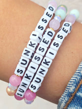 Load image into Gallery viewer, "Sunkissed" Little Words Project Bracelet - Little Words Project