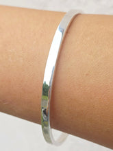 Load image into Gallery viewer, Slip On Bangle Bracelet - Sterling Silver