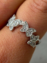 Load image into Gallery viewer, Four Butterflies Ring - Sterling Silver