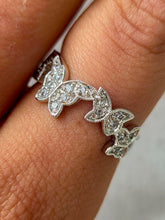 Load image into Gallery viewer, Four Butterflies Ring - Sterling Silver
