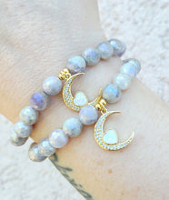 Load image into Gallery viewer, Mystic Light Amethyst Opal Moon- Elena Michele