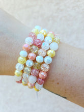Load image into Gallery viewer, Sunrise Crackle Quartz Stacker - Elena Michele