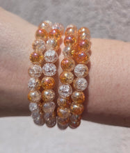 Load image into Gallery viewer, Golden Hour Quartz Beaded Bracelet - Elena Michele