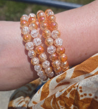 Load image into Gallery viewer, Golden Hour Quartz Beaded Bracelet - Elena Michele