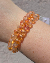 Load image into Gallery viewer, Matte Peach Beaded Bracelet - Elena Michele