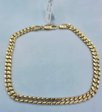 Load image into Gallery viewer, Men’s Cuban Italian Bracelet - 14k Gold