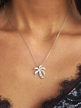 Load image into Gallery viewer, Palm Tree Necklace - Sterling Silver