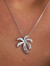 Load image into Gallery viewer, Palm Tree Necklace - Sterling Silver
