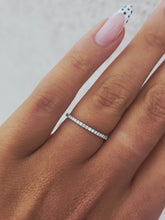 Load image into Gallery viewer, .20 Carat Diamond Band - 14K White Gold - Estate
