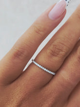 Load image into Gallery viewer, .20 Carat Diamond Band - 14K White Gold - Estate
