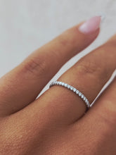 Load image into Gallery viewer, .20 Carat Diamond Band - 14K White Gold - Estate