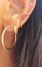 Load image into Gallery viewer, Gold Hoops - 14k Gold