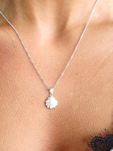 Load image into Gallery viewer, Mother of Pearl Sea Shell Necklace - Sterling Silver