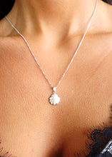 Load image into Gallery viewer, Mother of Pearl Sea Shell Necklace - Sterling Silver