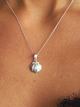 Load image into Gallery viewer, Colorful SeaShell Necklace - Sterling Silver