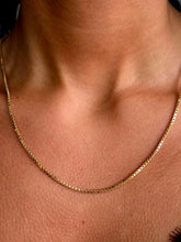 Load image into Gallery viewer, 20” Box Chain - 14K Yellow Gold