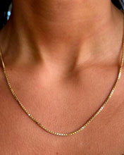 Load image into Gallery viewer, 20” Box Chain - 14K Yellow Gold