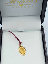 Load image into Gallery viewer, Saint Joseph Oval Medal - 14K Yellow Gold Estate