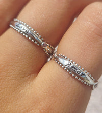 Load image into Gallery viewer, Words of Love Ring  - Sterling Silver
