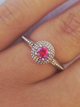 Load image into Gallery viewer, July Birthstone Ring - Sterling Silver- Chamilia