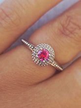Load image into Gallery viewer, July Birthstone Ring - Sterling Silver- Chamilia