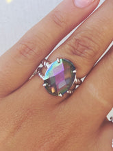 Load image into Gallery viewer, Multi Color CZ Ring - Sterling Silver