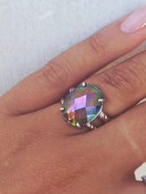 Load image into Gallery viewer, Multi Color CZ Ring - Sterling Silver