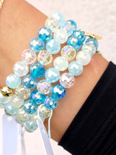 Load image into Gallery viewer, Ocean Mist Disco w/Goldfish Charm- Elena Michele