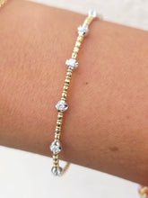 Load image into Gallery viewer, Lucky 7 Diamond Flex Bangle - 14K Gold