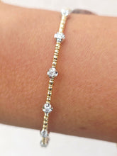 Load image into Gallery viewer, Lucky 7 Diamond Flex Bangle - 14K Gold