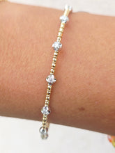 Load image into Gallery viewer, Lucky 7 Diamond Flex Bangle - 14K Gold