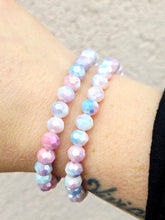 Load image into Gallery viewer, Firecracker Frost Crystal Stacker- Elena Michele