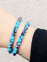 Load image into Gallery viewer, Electric Lagoon Crystal Stacker- Elena Michele