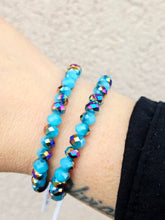 Load image into Gallery viewer, Electric Lagoon Crystal Stacker- Elena Michele