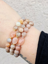 Load image into Gallery viewer, Peach Moonstone w/Peach Moonstone Centerpiece- Elena Michele