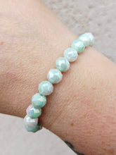 Load image into Gallery viewer, Minted Mermaid Crystal Stacker- Elena Michele