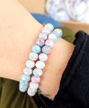 Load image into Gallery viewer, Cotton Candy Coast Crystal Stacker- Elena Michele