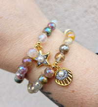 Load image into Gallery viewer, Mystic Rutilated Quartz w/Seashell Charm- Elena Michele