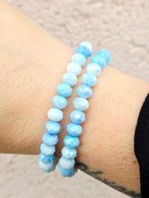 Load image into Gallery viewer, Blue Sugar Sky Crystal Stacker- Elena Michele