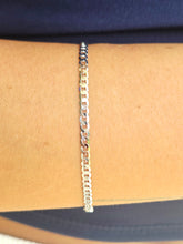 Load image into Gallery viewer, Cuban Link Bracelet - 14K White Gold
