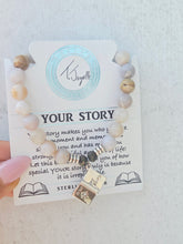 Load image into Gallery viewer, Your Story Book Silver Charm Bracelet - TJazelle